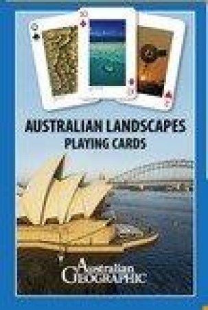 Australian Geographic Landscapes Playing Cards by Various