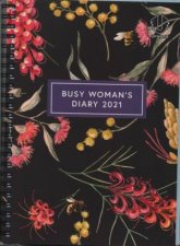 A5 Upward Busy Womens Diary 2021  Week To View  PVC Two Designs