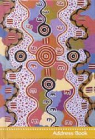 Australian Aboriginal Central Desert Art Address Book by Steve Parish
