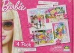 Barbie 4 Pack of Jigsaw Puzzles
