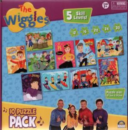 10-In-1 Puzzle: The Wiggles by Various
