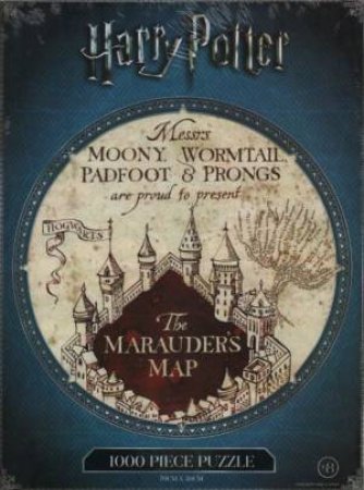 Harry Potter 1000 Piece Puzzle: Marauder's Map