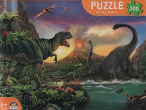 300 Piece Puzzle: Dinosaur: Dino Attack by Various