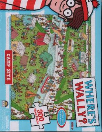 300 Piece Puzzle: Where's Wally: Camp Site by Various