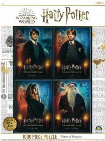 Harry Potter 1000 Piece Puzzle: Heroes Of Hogwarts