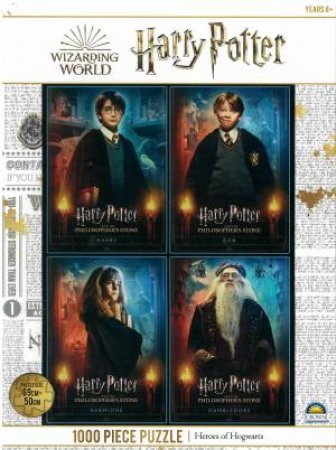 Harry Potter 1000 Piece Puzzle: Heroes Of Hogwarts by Various