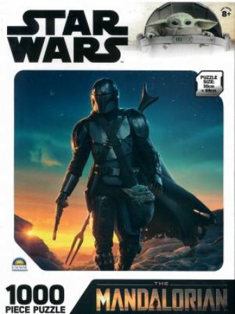 1000 Piece Puzzle: Star Wars: The Mandalorian - Mandalorian And The Child by Various