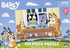 150 Piece Puzzle: Bluey Dinner Time by Various