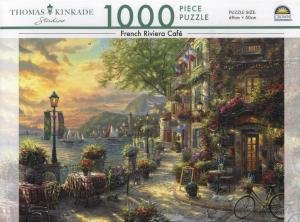 1000 Piece Puzzle: Thomas Kinkade: French Riviera Café