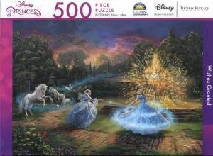 500 Piece Puzzle: Thomas Kinkade Disney: Cinderella Wishes Granted