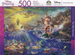 500 Piece Puzzle: Thomas Kinkade Disney: The Little Mermaid