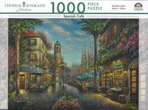 1000 Piece Puzzle: Thomas Kinkade: Spanish Café by Various