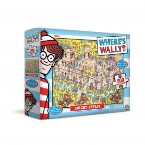300 Piece Puzzle: Where's Wally: Knight Attack by Various