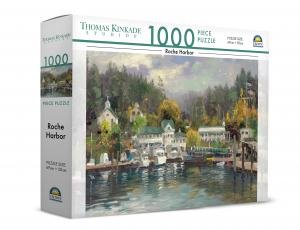 1000 Piece Puzzle: Roche Harbor by Thomas Kinkade