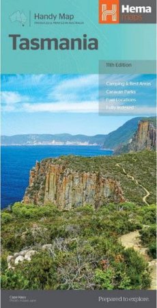 Hema Handy Map: Tasmania, 11th Ed. by Various