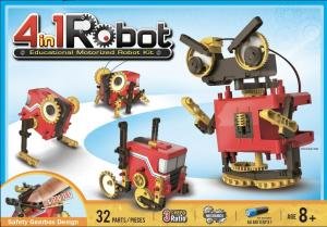 Johnco: 4 in 1 Educational Motorised Robot Kit by Various