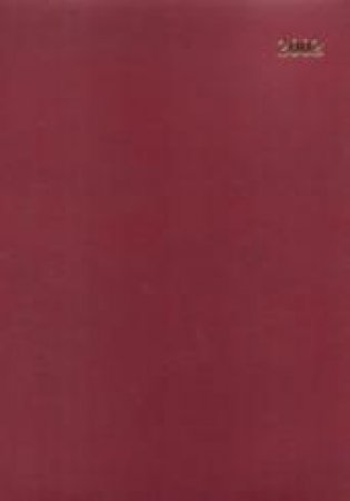 A4 Diary 2004 - Burgundy by Week To View