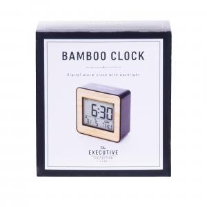 Bamboo Desk Clock by Various