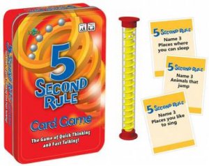 5 Second Rule Tin by Various