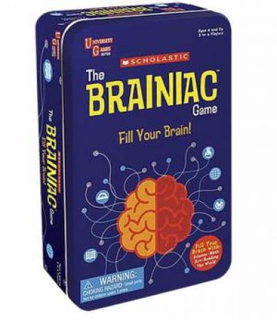 Scholastic The Brainiac Tinned Game by Various