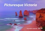 2019 Picturesque Victoria Compact Panorama Calendar