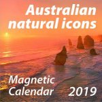 2019 Australian Natural Icons Magnetic Calendar