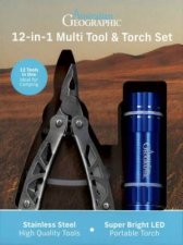 Australian Geographic 12in1 MultiTool  Torch Set
