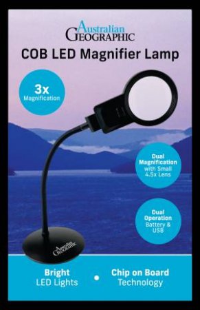 Australian Geographic COB Magnifier Lamp by Various