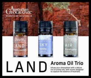 Australian Geographic 'Scents of Australia' Aroma Oil Trio by Various