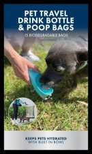 Pet Travel Drink Bottle  Poop Bags