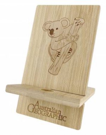 Australian Geographic Bamboo Phone Stand - Koala by Various