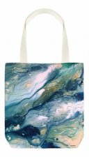 Printed Canvas Tote  Warden