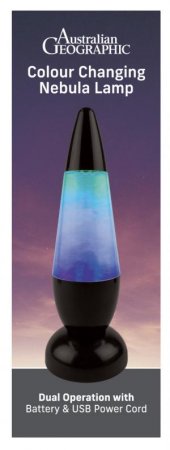 Australian Geographic Colour Changing Lamp: Nebula by Various
