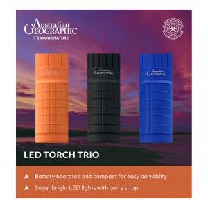 Australian Geographic LED Torch Trio by Various