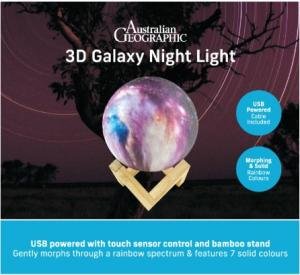 Australian Geographic 3D Lamp: Galaxy by Various