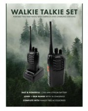 QBD Walkie Talkies