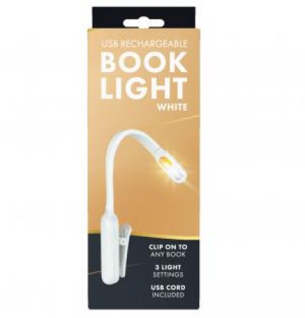 USB Rechargeable Book Light - White by Various