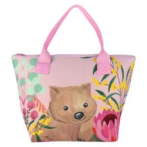 Australian Art Insulated Lunch Tote Bag - Wombat by Various
