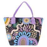 Indigenous Art Insulated Lunch Tote Bag  Dustin Koa