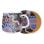 Indigenous Art Mug  Coaster Set  Dustin Koa