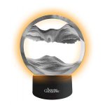Australian Geographic Round LED Sandscape  Black