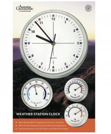 Australian Geographic Weather Station Clock by Various