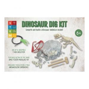 STEM Dinosaur Glow in the Dark Dig Kit by Various