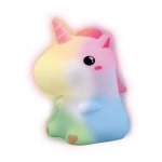 Rechargeable Squishy Night Light  Unicorn