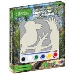 Australian Geographic Create Your Own Wooden Kookaburra and Cockatoo