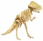 Giant 3D Wooden Dinosaur Tyrannosaurus