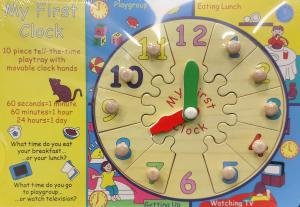 Wooden Peg Puzzle: My First Clock by Various