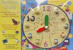 Wooden Peg Puzzle My First Clock