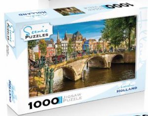 Scenic 1000 Piece Puzzles: Amsterdam, Holland