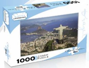 Scenic Landmarks 1000 Piece Puzzle: Christ The Redeemer, Rio De Janeiro by Various